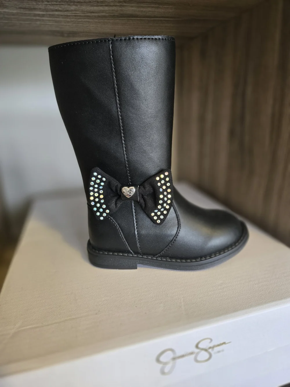 Jessica Simpson Black Lug Sole Boot